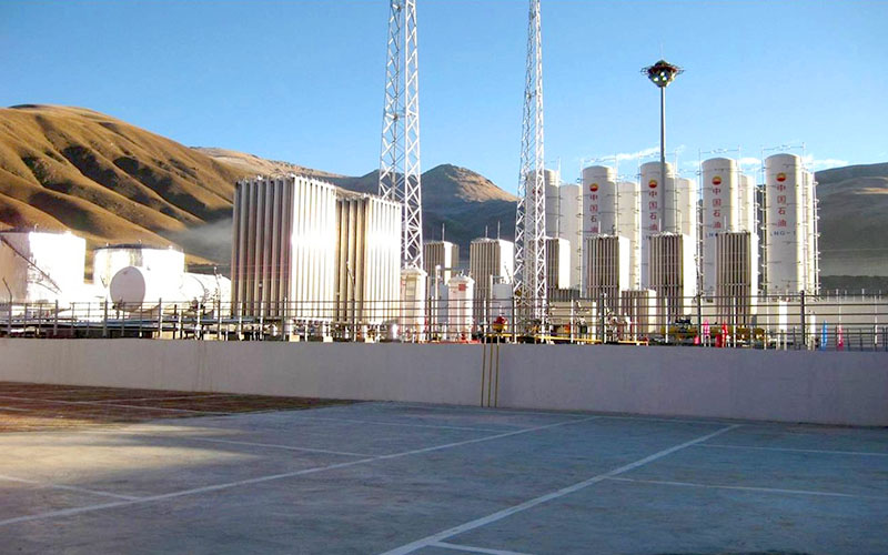 Kombinierte LNG+L-CNG- und Peak Shaving Station in Yushu