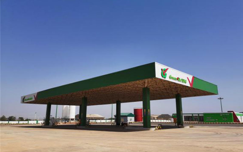 LNG-tankstation in Nigeria