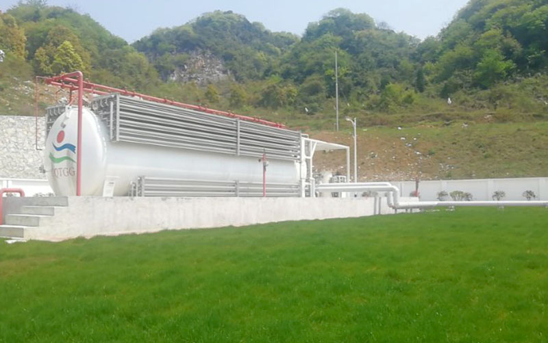 Prosiect Gorsaf Ailnwyeiddio LNG gan Guizhou Zhijin Gas1