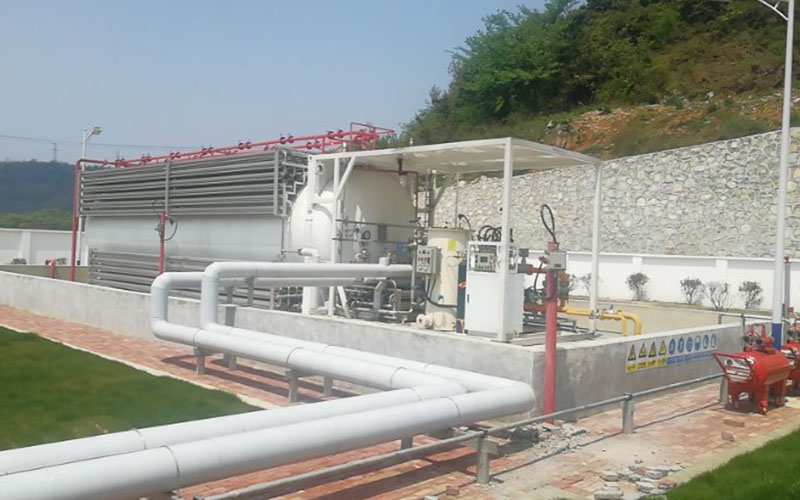 پروژه ایستگاه گازرسانی مجدد LNG توسط Guizhou Zhijin Gas2