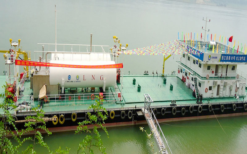 Marine LNG Bunkering Station på Xijiang