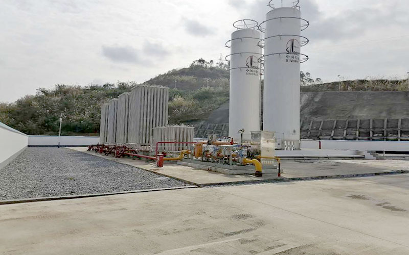 Dự án Trạm tái hóa khí của Tập đoàn khai thác Baise