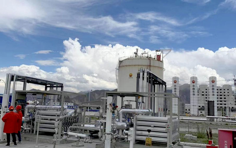 ស្ថានីយ៍ជួសជុលឡើងវិញនៃក្រុមហ៊ុន Kunlun Energy (Tibet) Company Limited