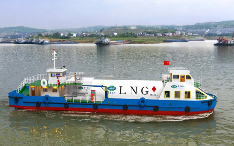 Ксин'ао Мобиле ЛНГ брод за пуњење горива
