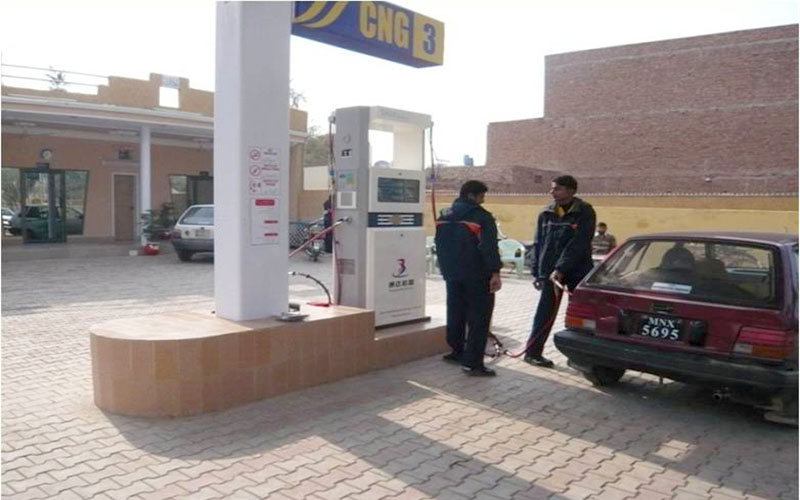 CNG Refueling Station in Pakistan