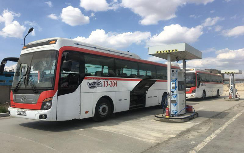L-CNG Refueling Station in Mongolia
