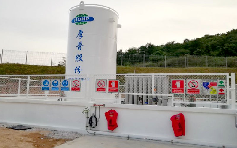 LNG Regasification Station in Thailand